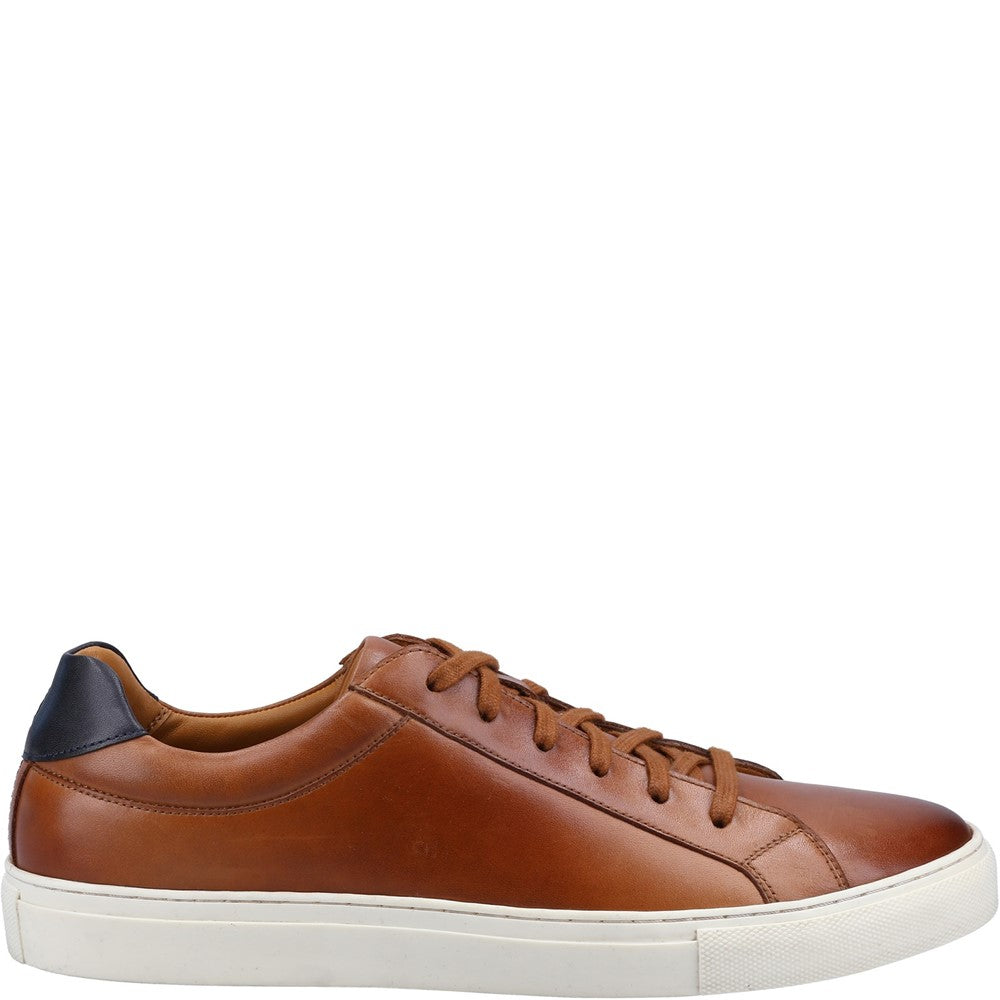 Mens Sports Tan Hush Puppies Colton Cupsole