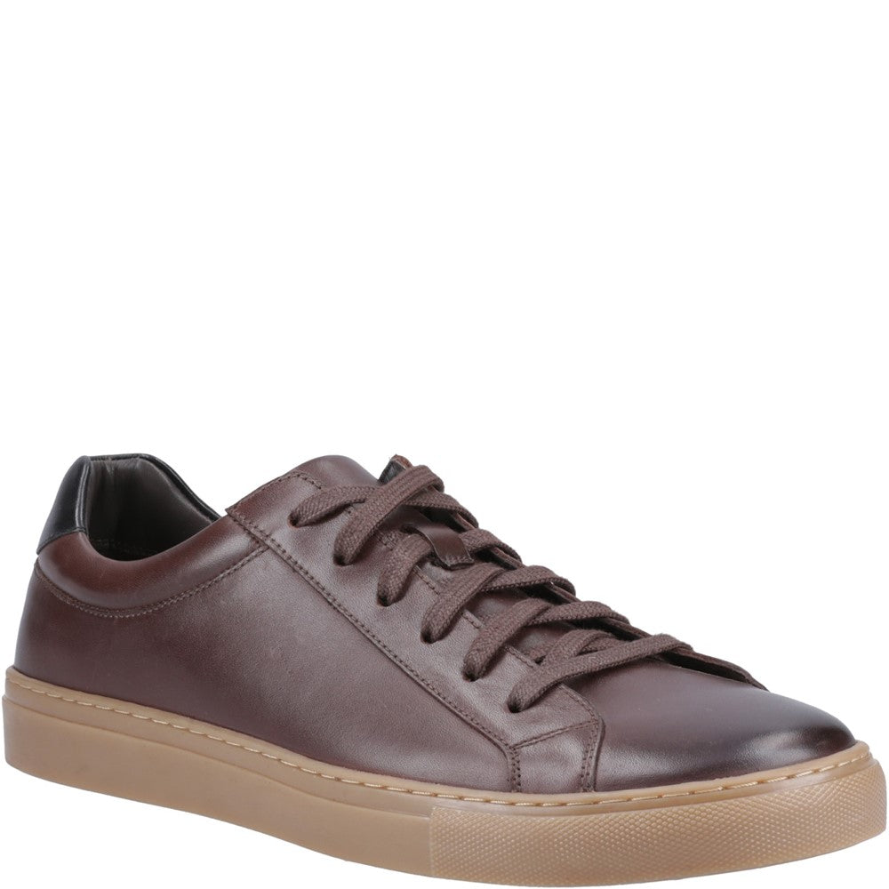 Mens Sports Coffee Hush Puppies Colton Cupsole