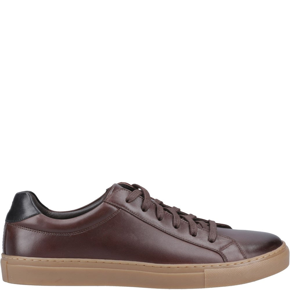 Mens Sports Coffee Hush Puppies Colton Cupsole