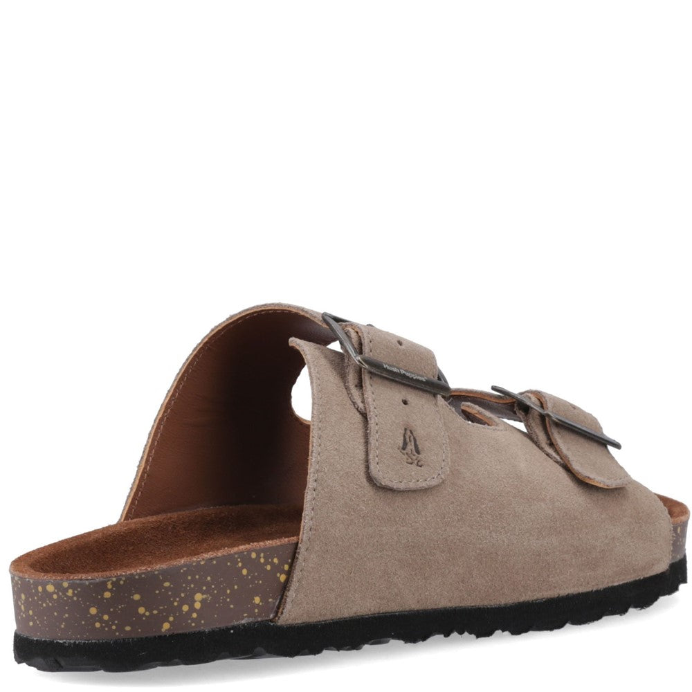 Sandal Mens Summer Taupe Hush Puppies Nash Slider
