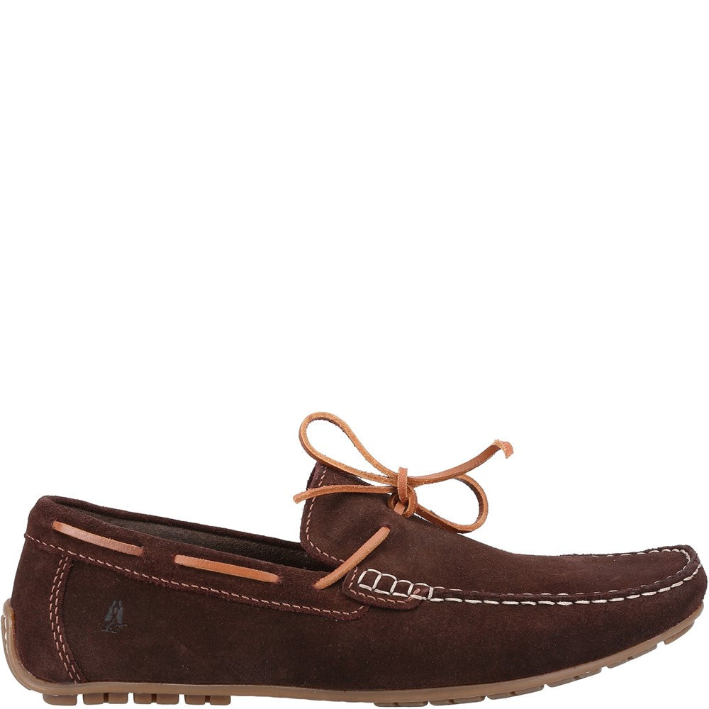 Slip On Mens Summer Brown Hush Puppies Reuben Boat Shoe