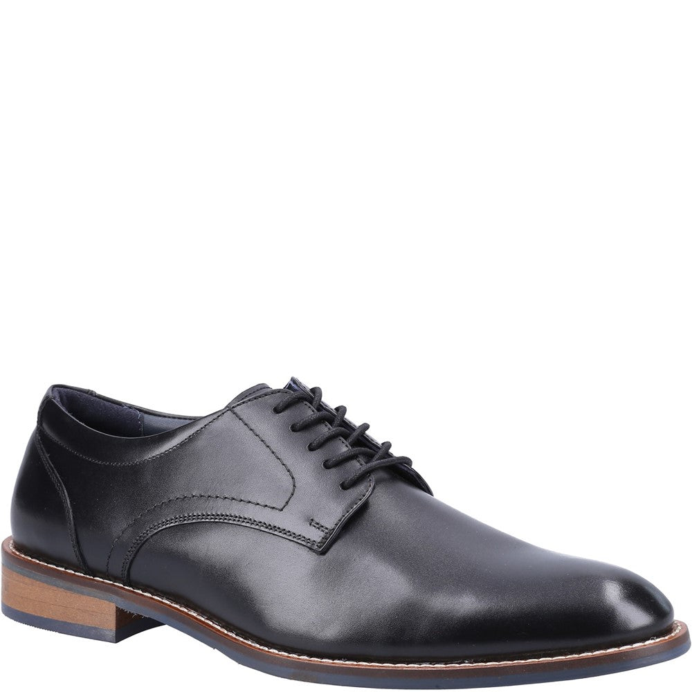 Mens Formal Lace Up Shoes Black Hush Puppies Damien Lace Up Shoe
