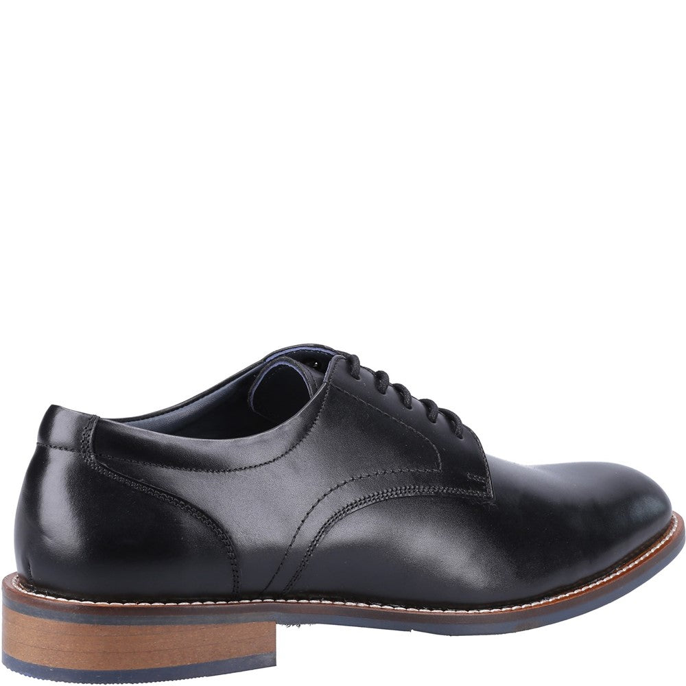 Mens Formal Lace Up Shoes Black Hush Puppies Damien Lace Up Shoe