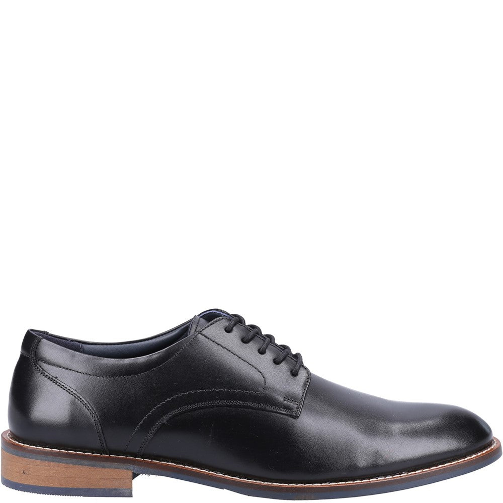 Mens Formal Lace Up Shoes Black Hush Puppies Damien Lace Up Shoe
