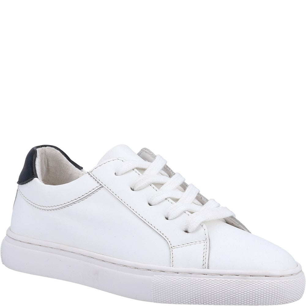 BOYS SUMMER White Hush Puppies Mini Colton Shoe