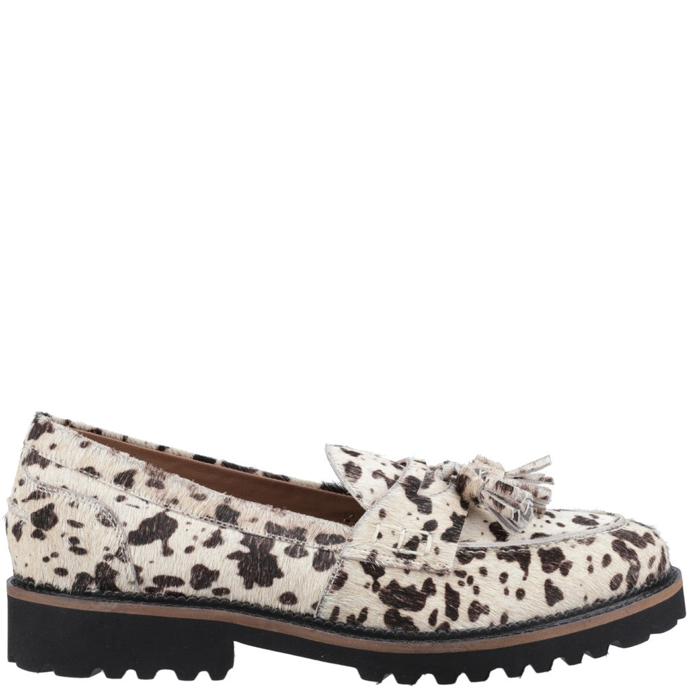 Slip On Ladies Shoes Animal Hush Puppies Ginny Loafer