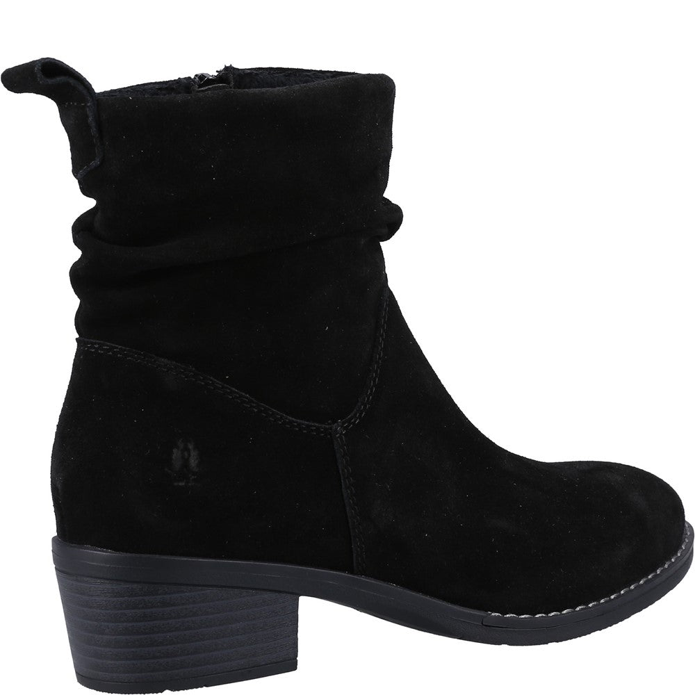 Ladies Ankle Boots Black Hush Puppies Iris Boot