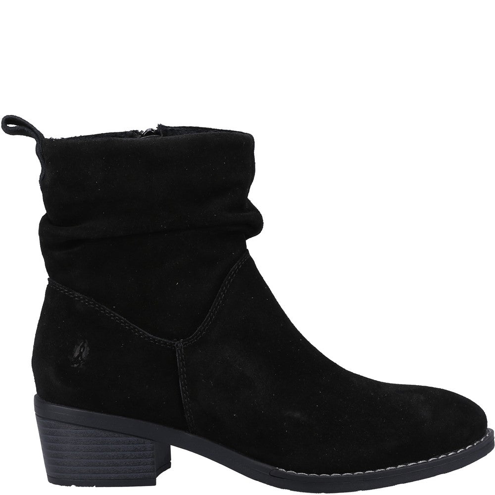 Ladies Ankle Boots Black Hush Puppies Iris Boot