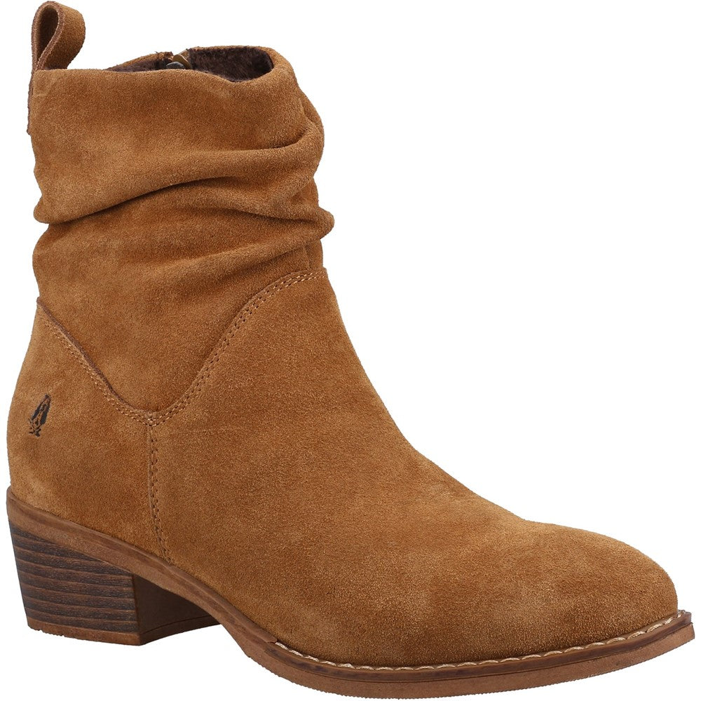Ladies Ankle Boots Tan Hush Puppies Iris Boot