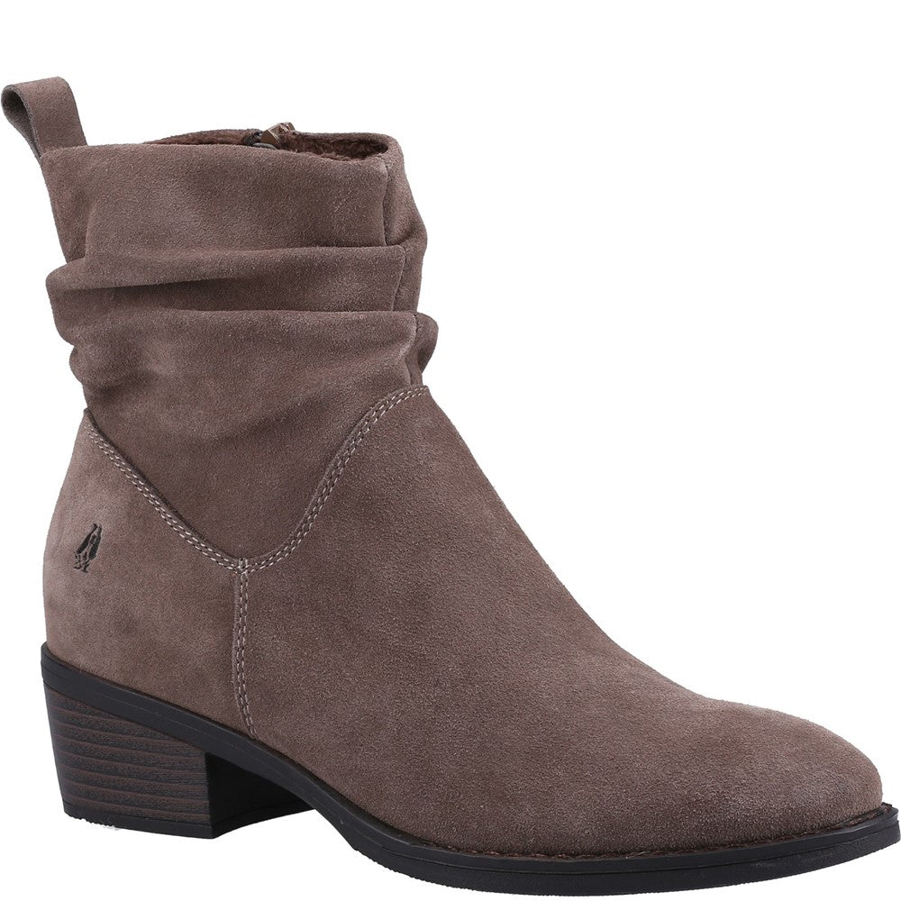 Ladies Ankle Boots Taupe Hush Puppies Iris Boot