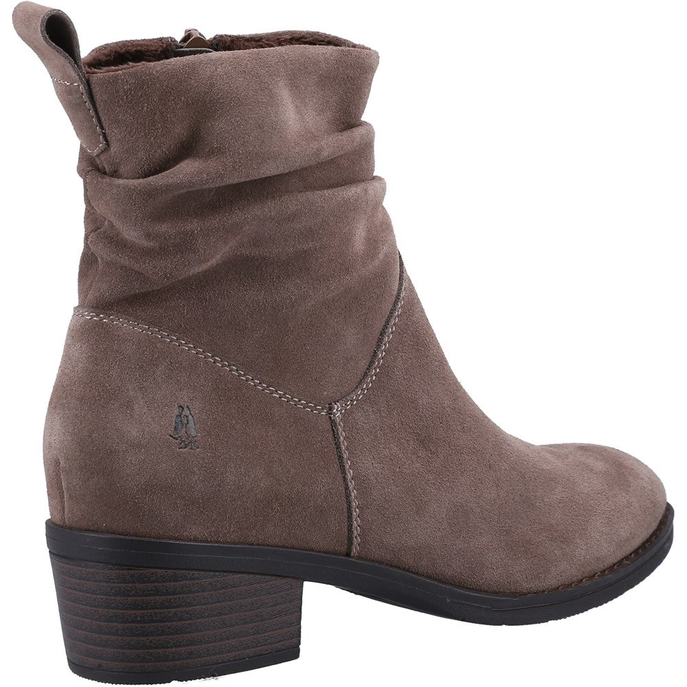 Ladies Ankle Boots Taupe Hush Puppies Iris Boot
