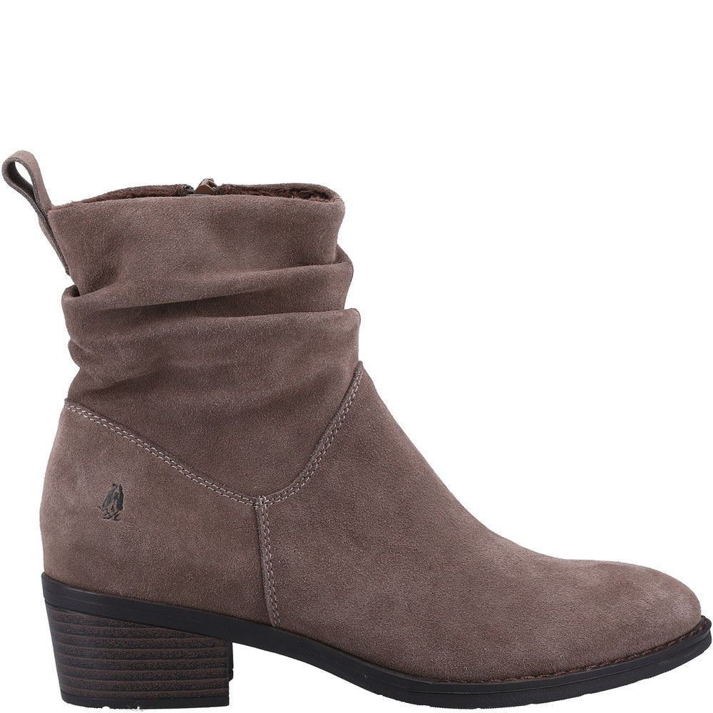 Ladies Ankle Boots Taupe Hush Puppies Iris Boot