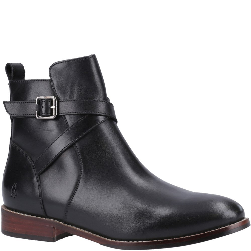 Ladies Ankle Boots Black Hush Puppies Cassidy Boot