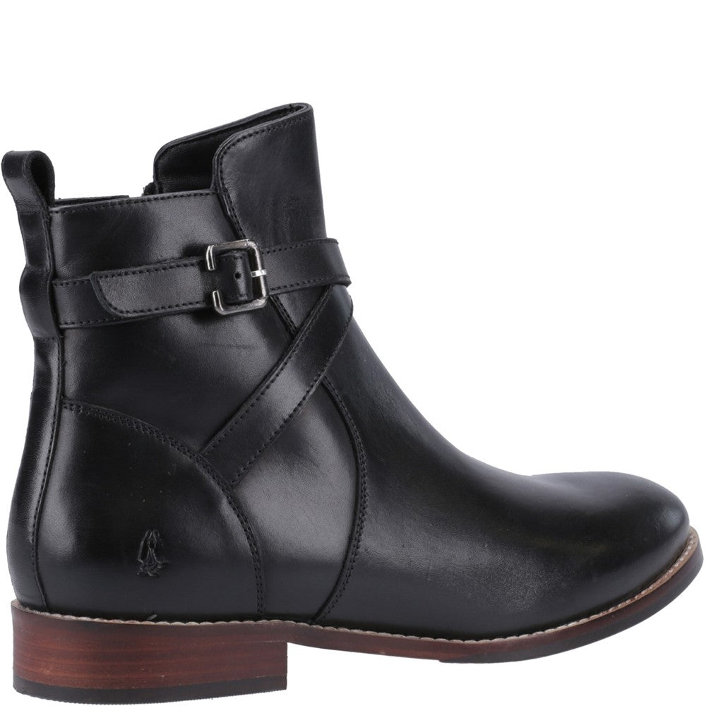 Ladies Ankle Boots Black Hush Puppies Cassidy Boot