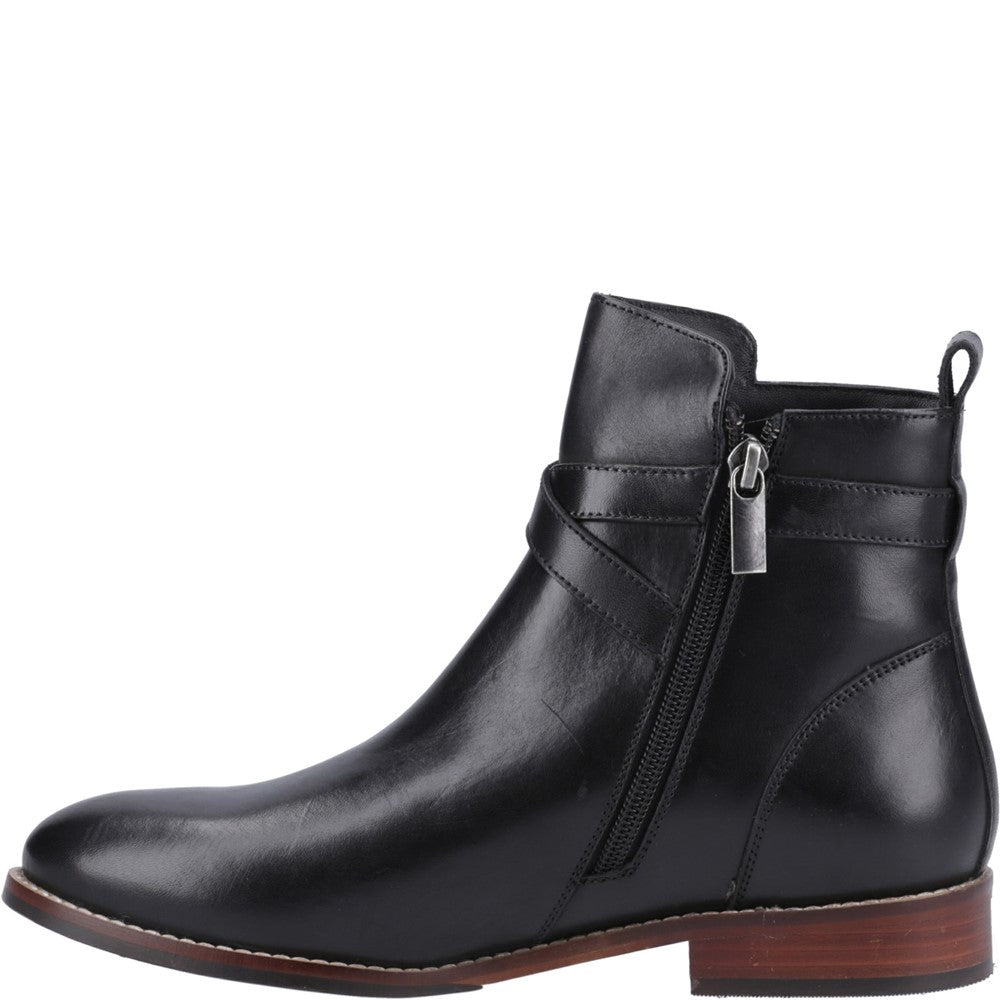 Ladies Ankle Boots Black Hush Puppies Cassidy Boot