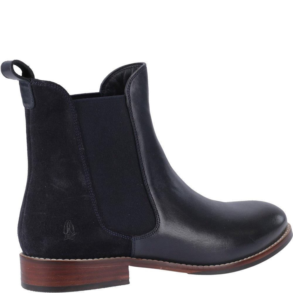 Ladies Ankle Boots Navy Hush Puppies Colette Boot