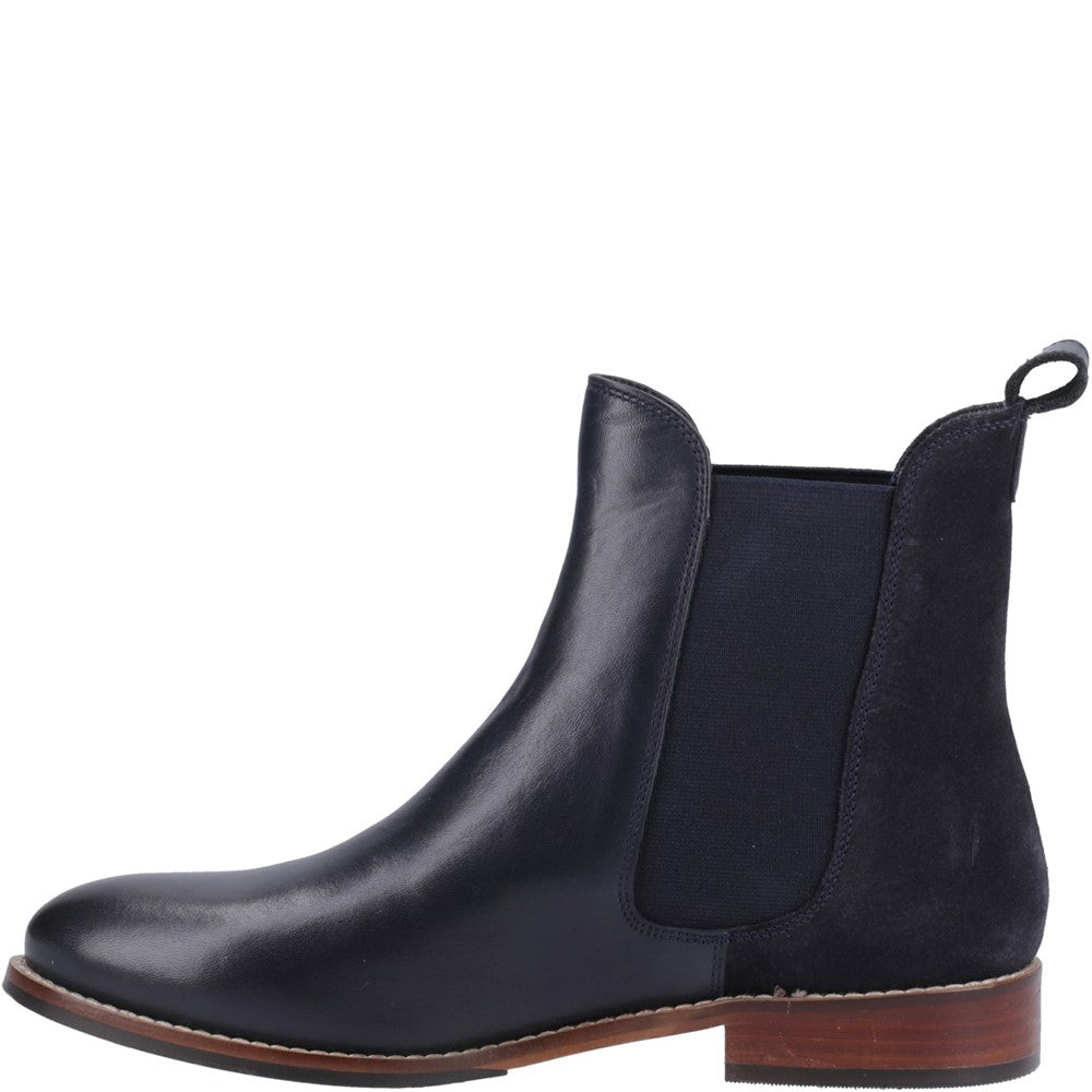 Ladies Ankle Boots Navy Hush Puppies Colette Boot