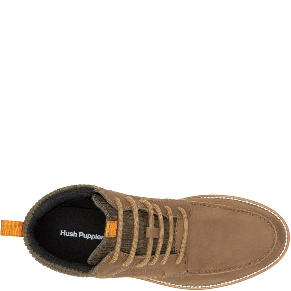 Mens Boots Tan Hush Puppies Jenson Boot