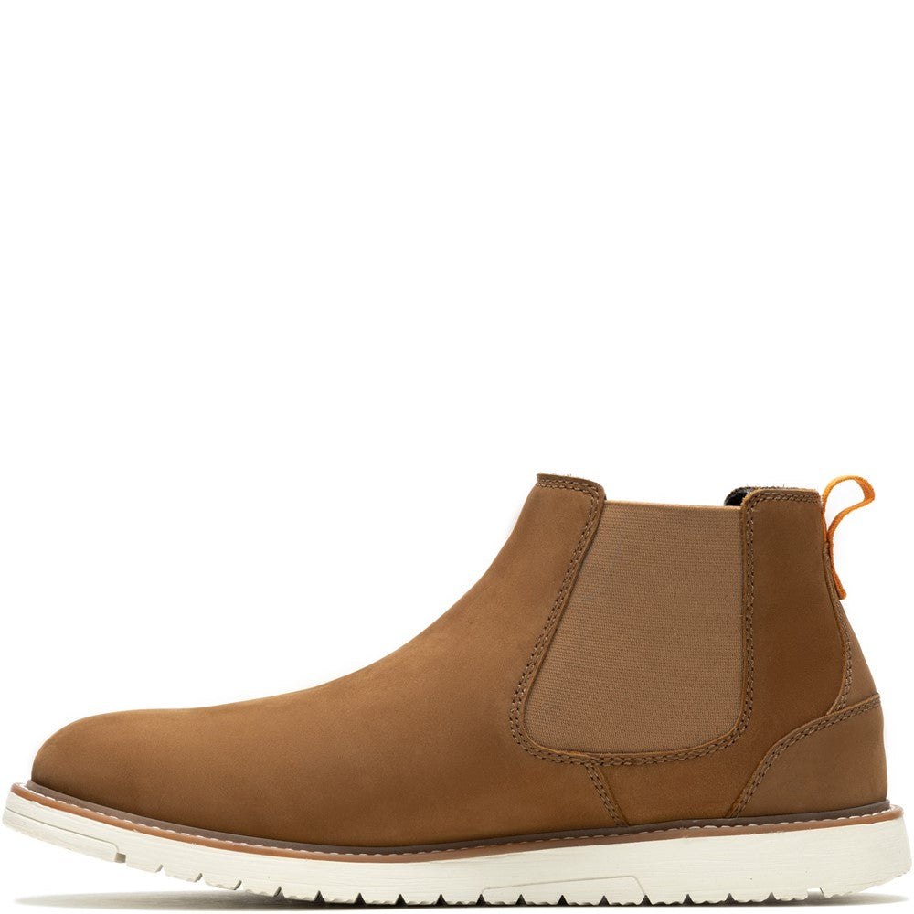 Mens Boots Tan Hush Puppies Jenson Chelsea Boot