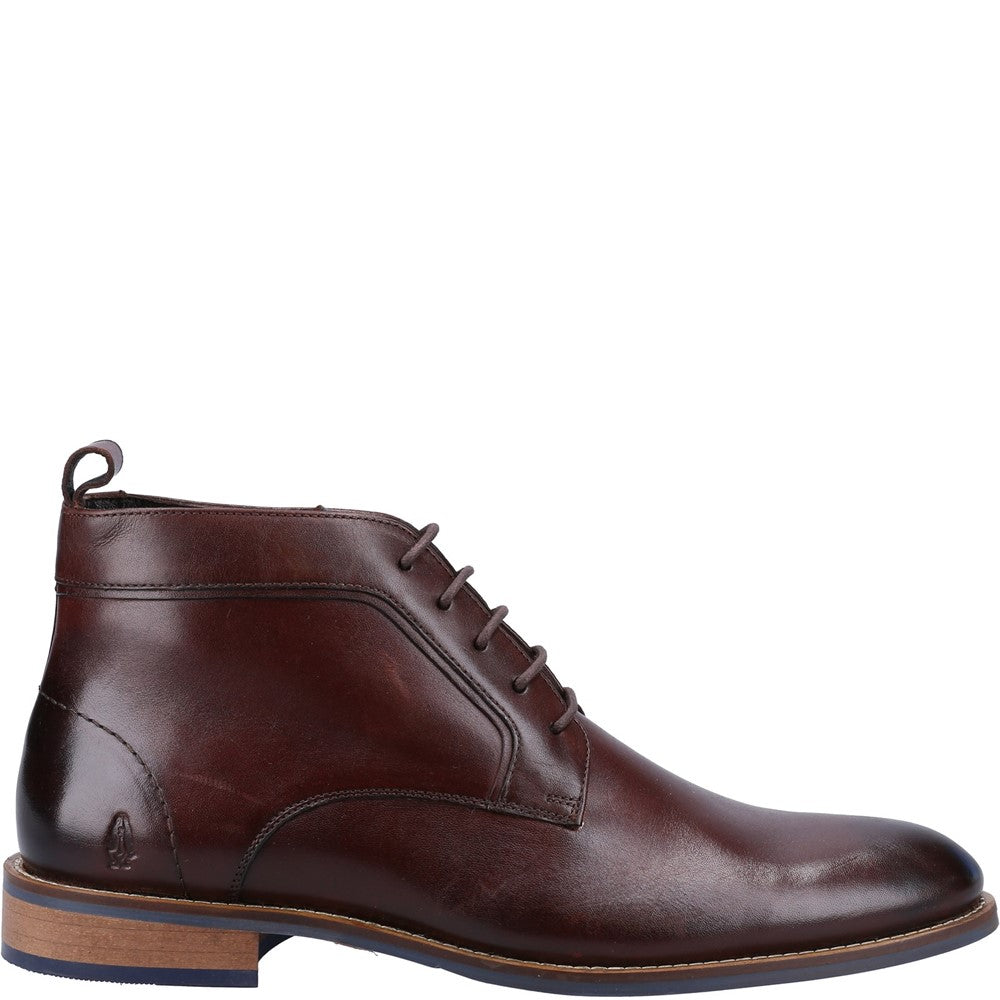 Mens Formal Boots Brown Hush Puppies Declan Lace Boot