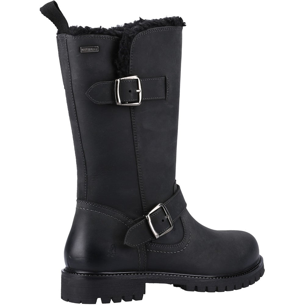 Girls Boots Black Hush Puppies Mini Winnie Boot