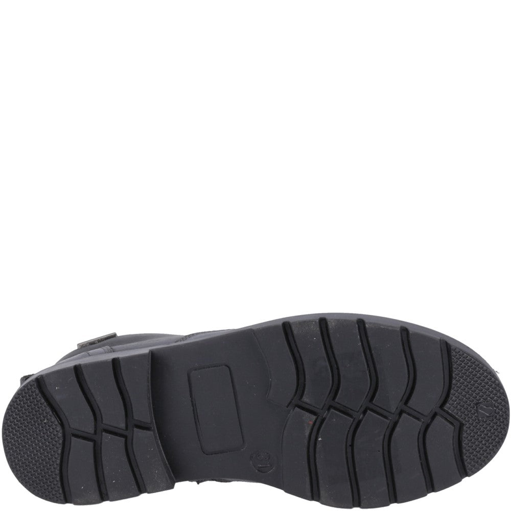 Boys Boots Black Hush Puppies Mini Presley Boot