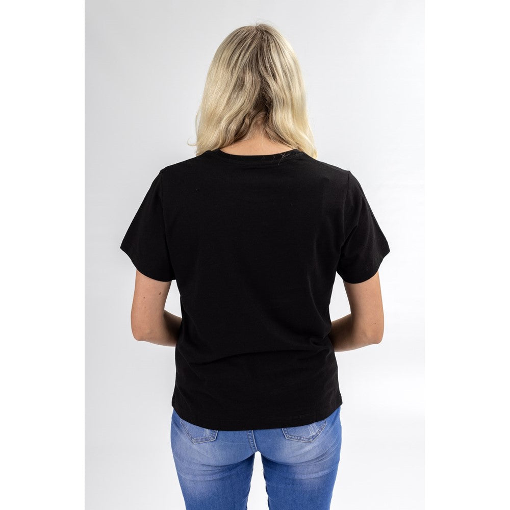 Tee Shirts Black Hush Puppies Hp Script Tee