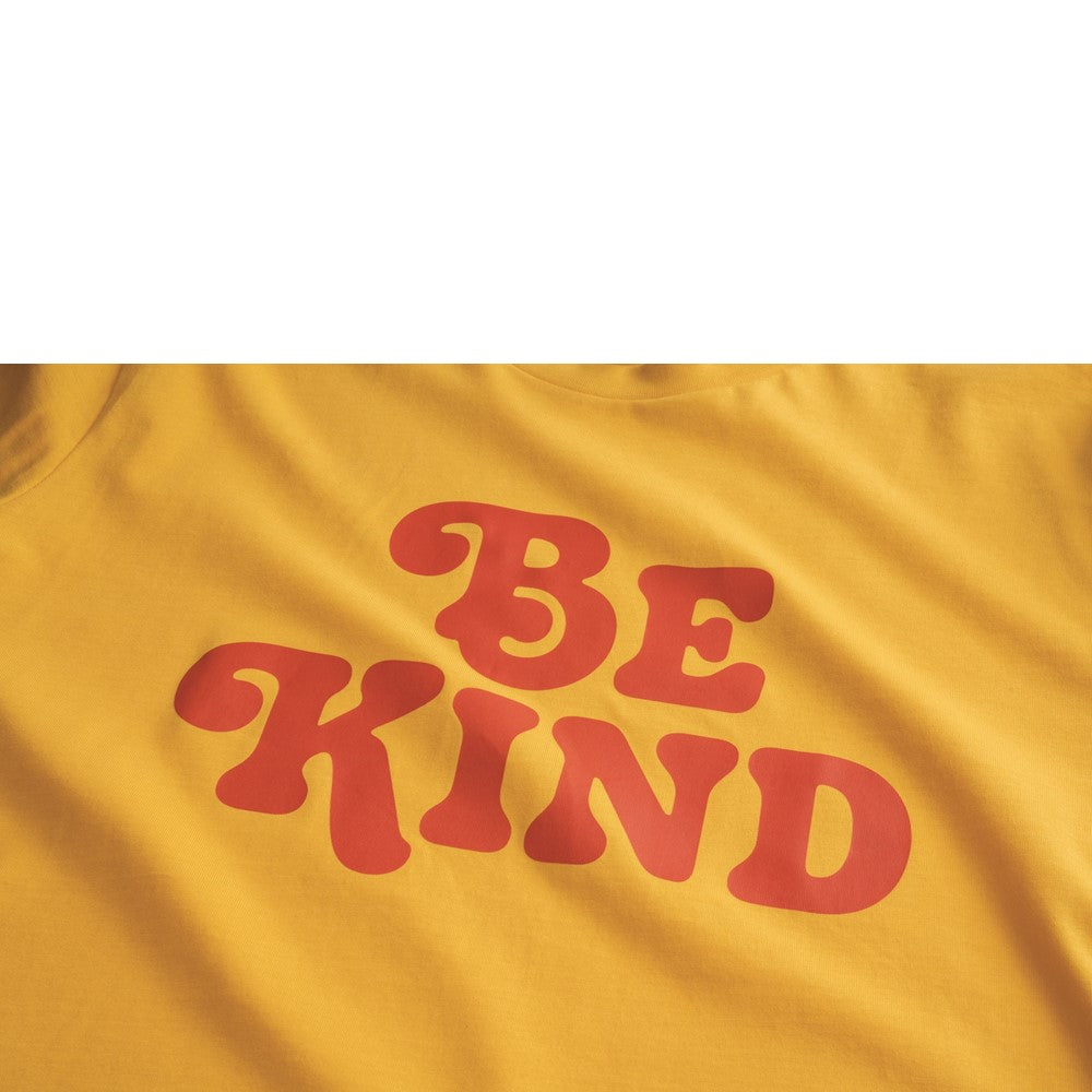 Tee Shirts Yellow Hush Puppies Mens Be Kind Tee