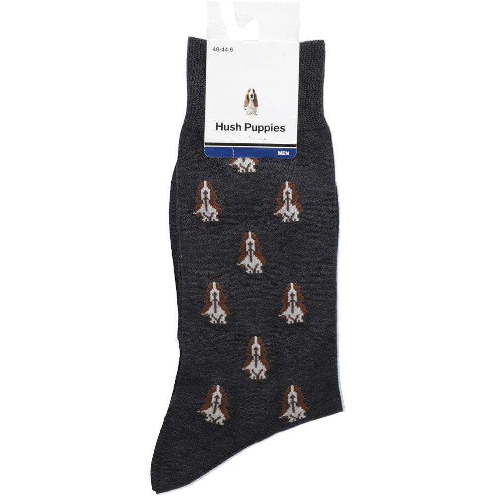 Socks Charcoal Hush Puppies MENS BASSET SOCKS 6-11
