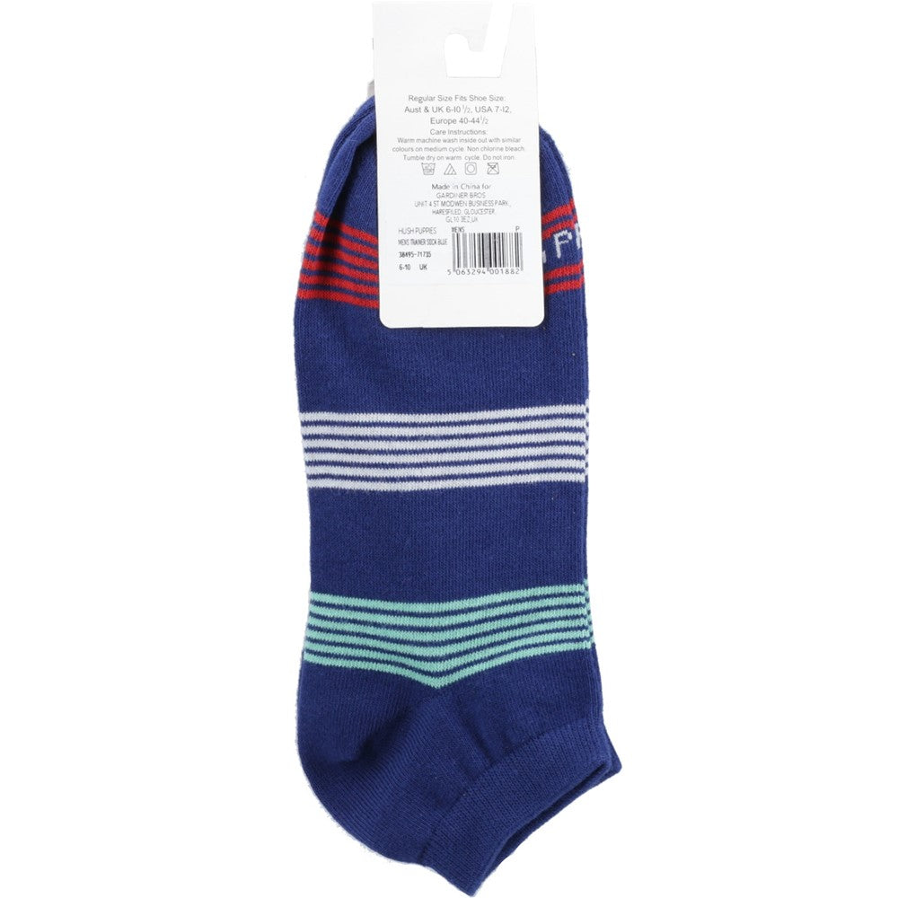 Socks Blue Hush Puppies MENS TRAINER SOCKS 6-11