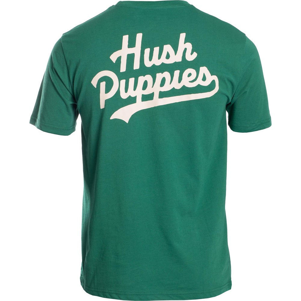 Tee Shirts Green Hush Puppies Classic HP Tee
