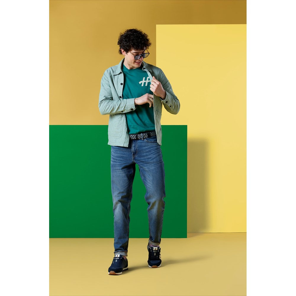 Tee Shirts Green Hush Puppies Classic HP Tee