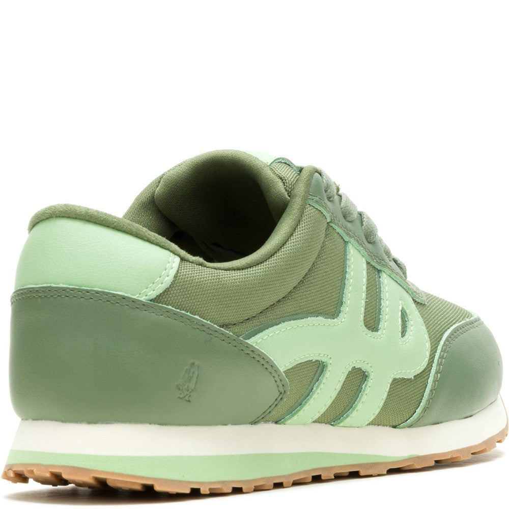 Ladies Sports Olive Hush Puppies Seventy8 Sneaker