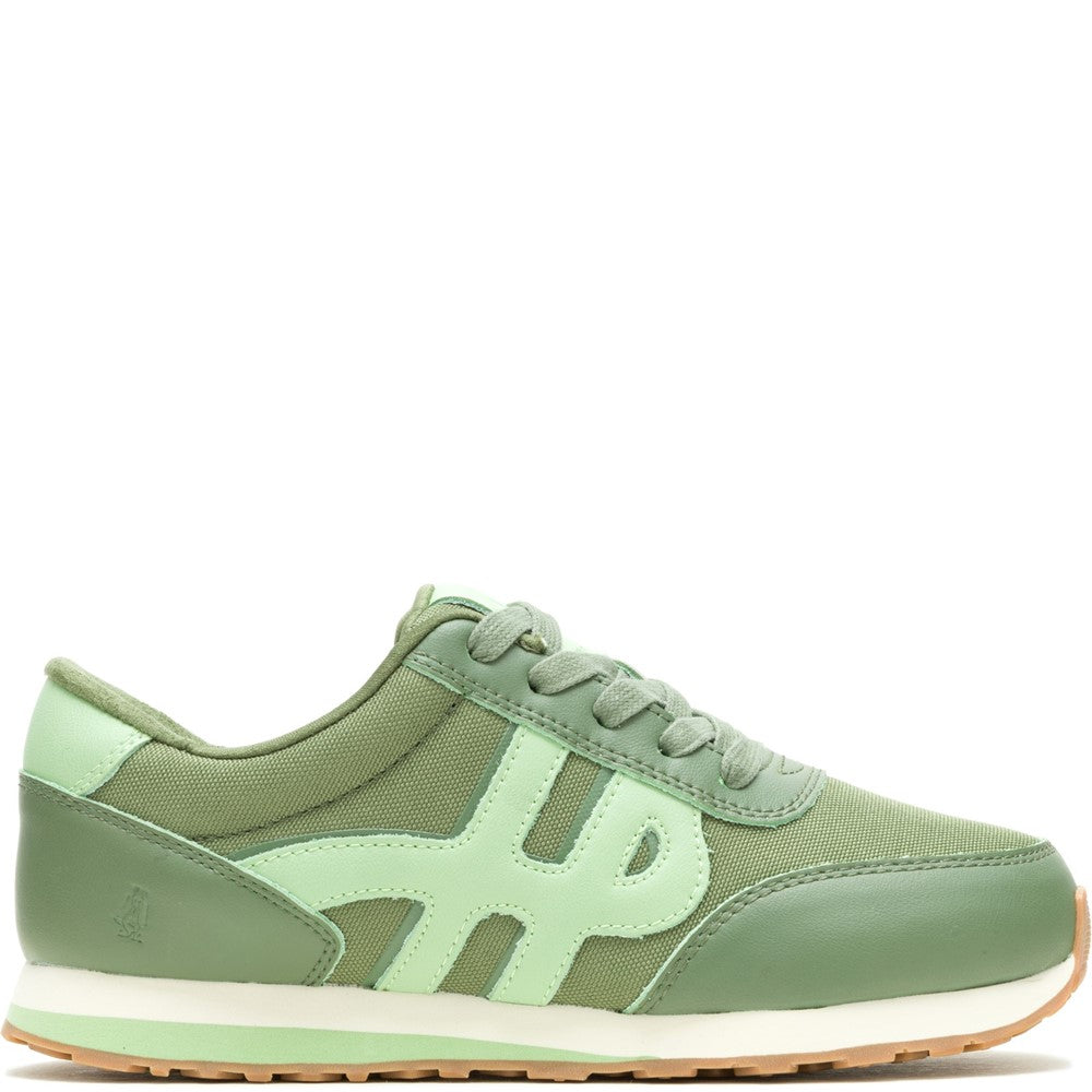 Ladies Sports Olive Hush Puppies Seventy8 Sneaker