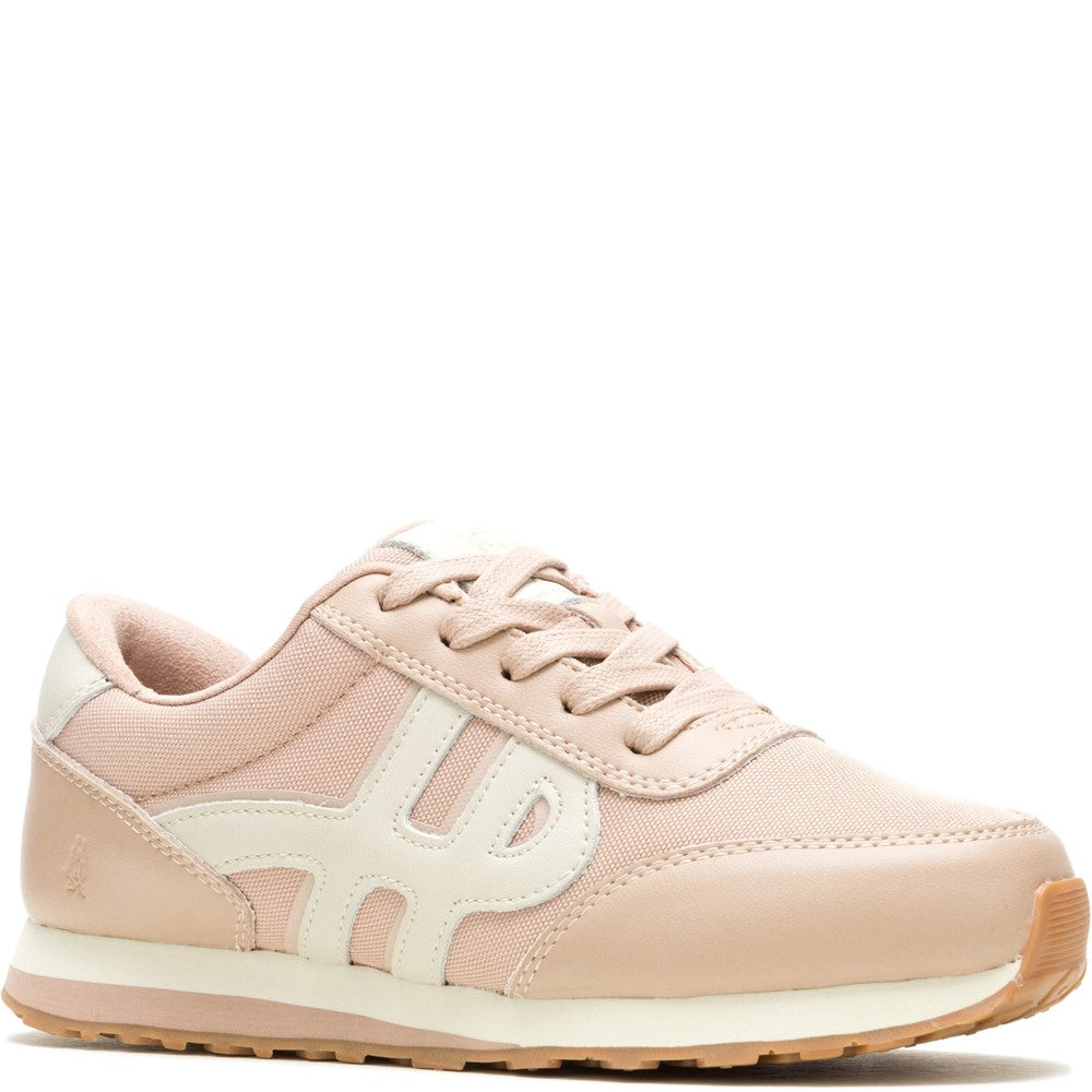 Ladies Sports Taupe Hush Puppies Seventy8 Sneaker