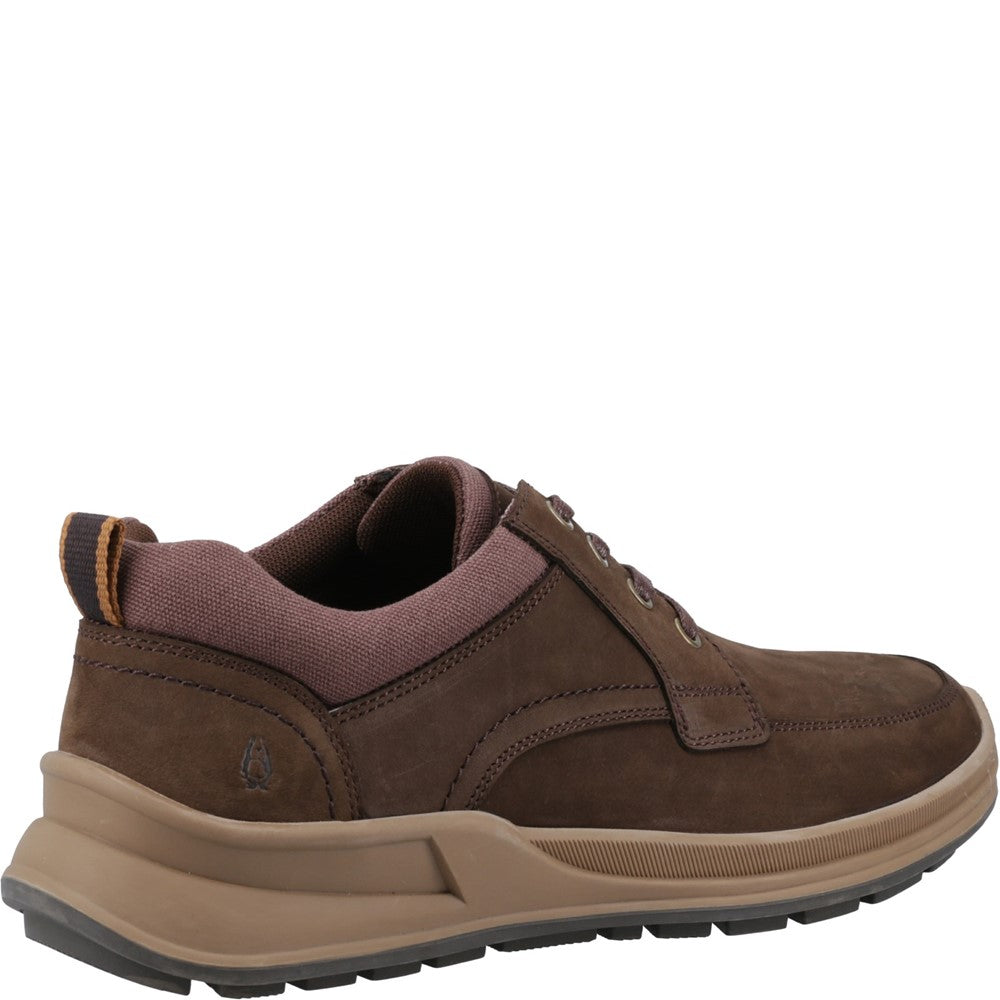 Mens Classic Lace Shoes Brown Hush Puppies Adam Lace Up Shoe