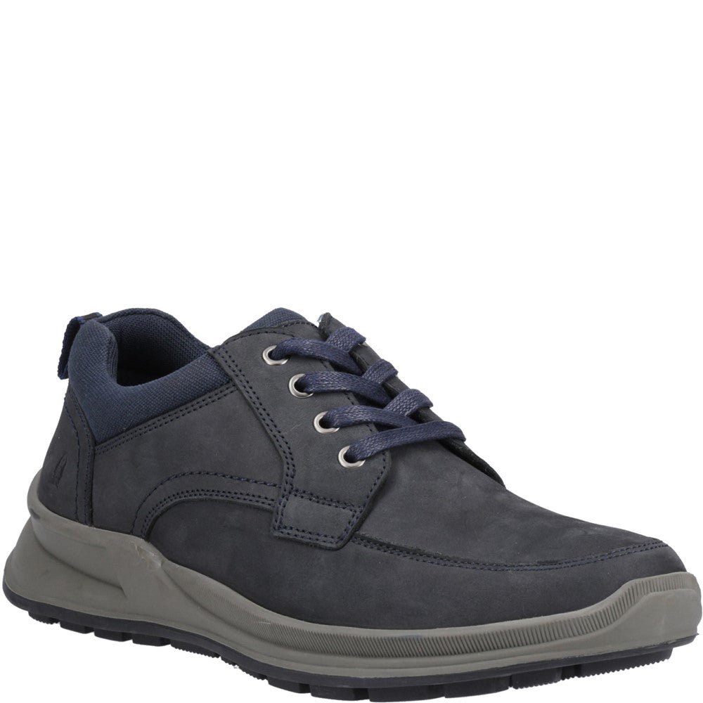 Mens Classic Lace Shoes Navy Hush Puppies Adam Lace Up Shoe