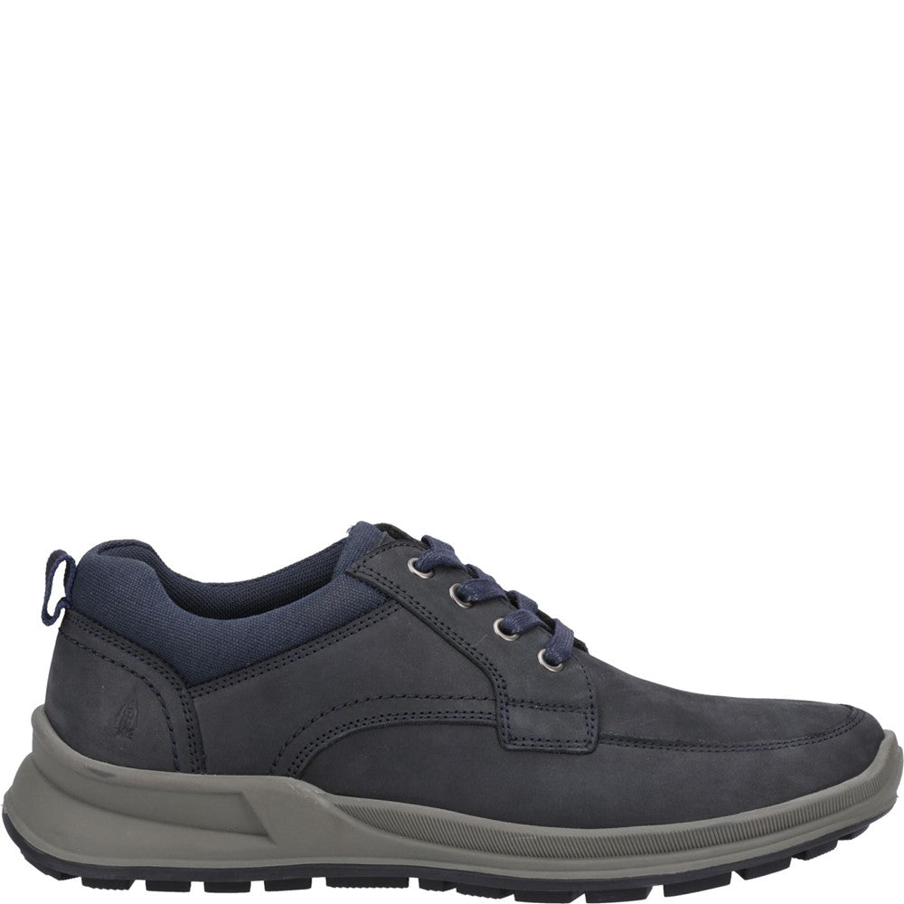 Mens Classic Lace Shoes Navy Hush Puppies Adam Lace Up Shoe