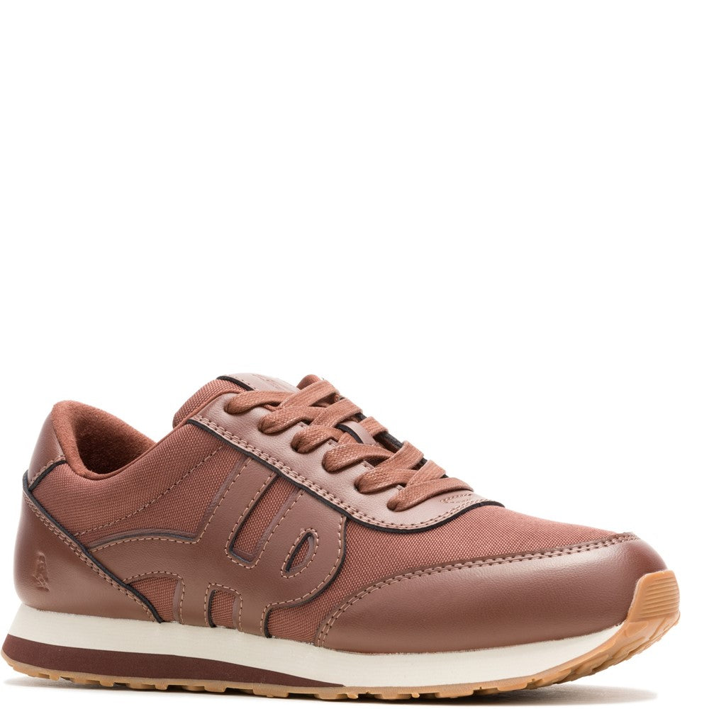 Mens Sports Cognac Hush Puppies Seventy8 Sneaker