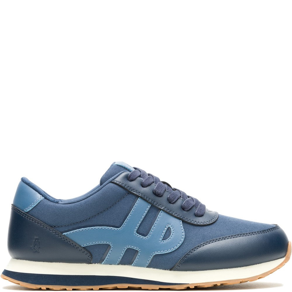 Mens Sports Blue Hush Puppies Seventy8 Sneaker
