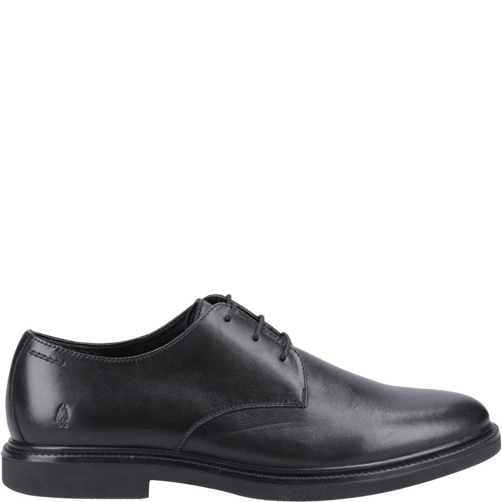 Mens Formal Lace Up Shoes Black Hush Puppies Kye Lace Up Shoe