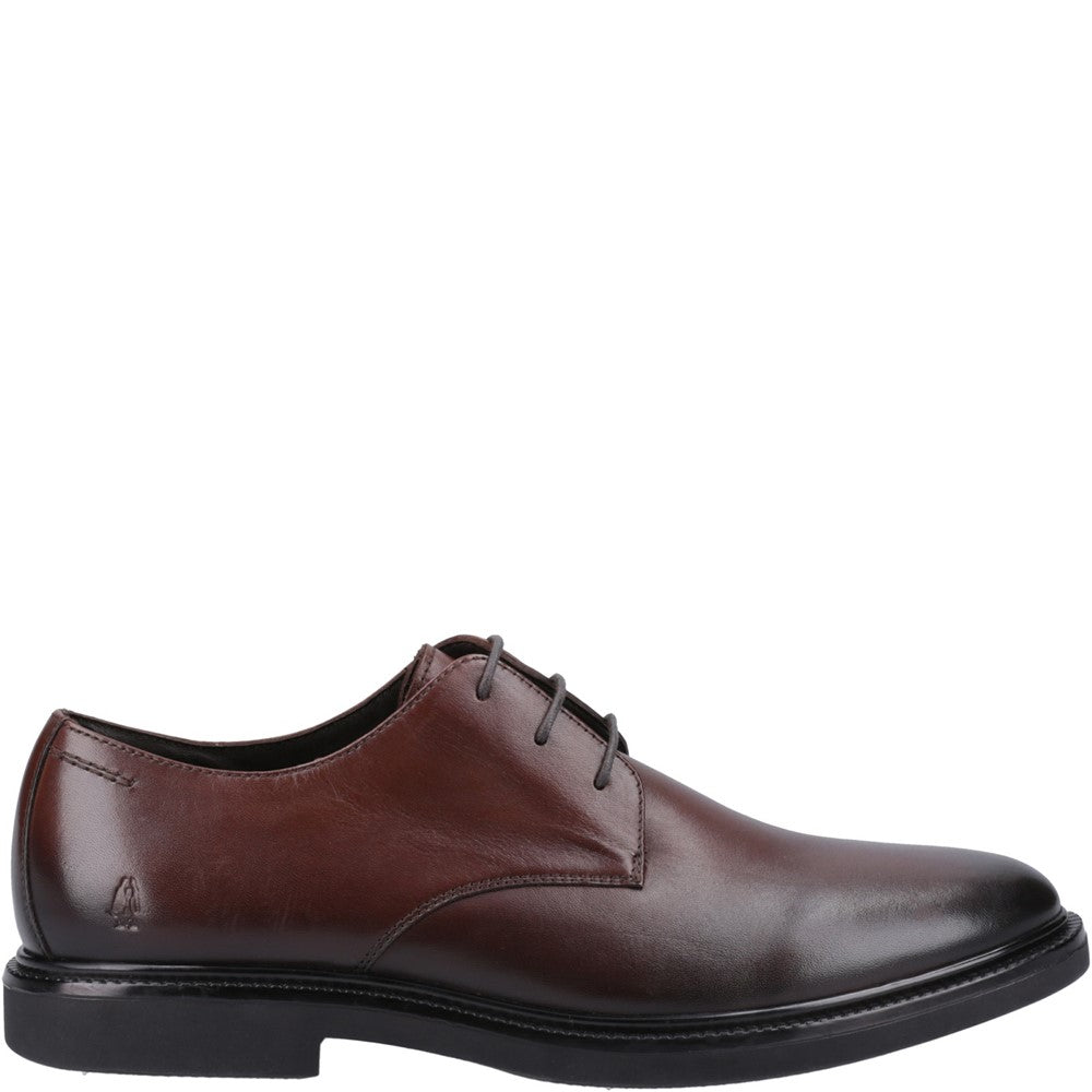 Mens Formal Lace Up Shoes Chocolate Hush Puppies Kye Lace Up Shoe