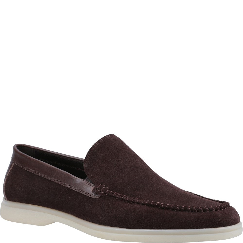 Slip On Mens Summer Brown Hush Puppies Leon Slip On Shoe