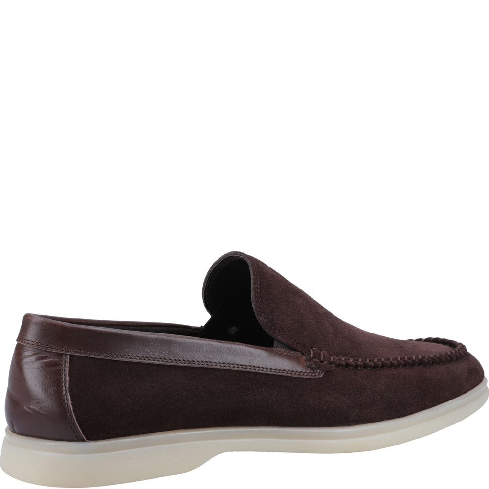 Slip On Mens Summer Brown Hush Puppies Leon Slip On Shoe