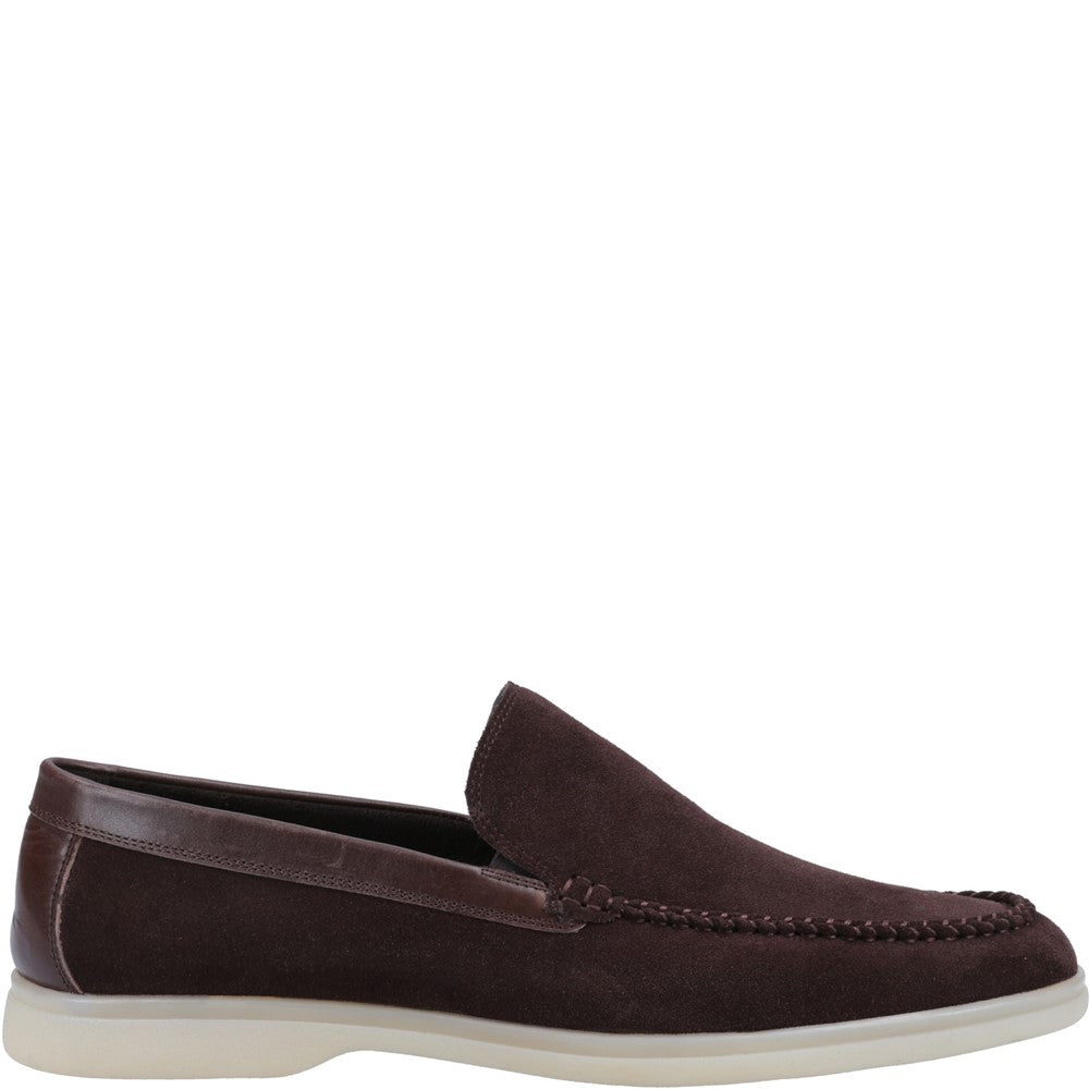Slip On Mens Summer Brown Hush Puppies Leon Slip On Shoe