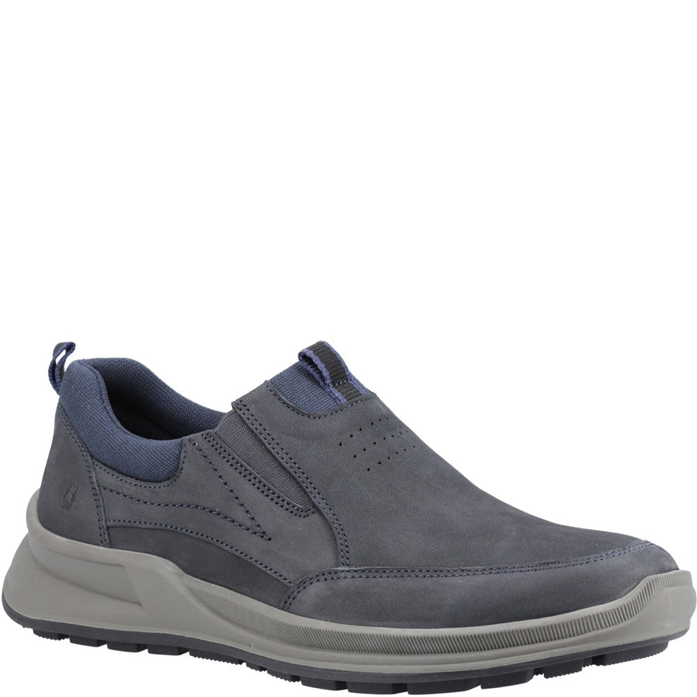 Slip On Mens Summer Navy Hush Puppies Arthur Slip On Shoe