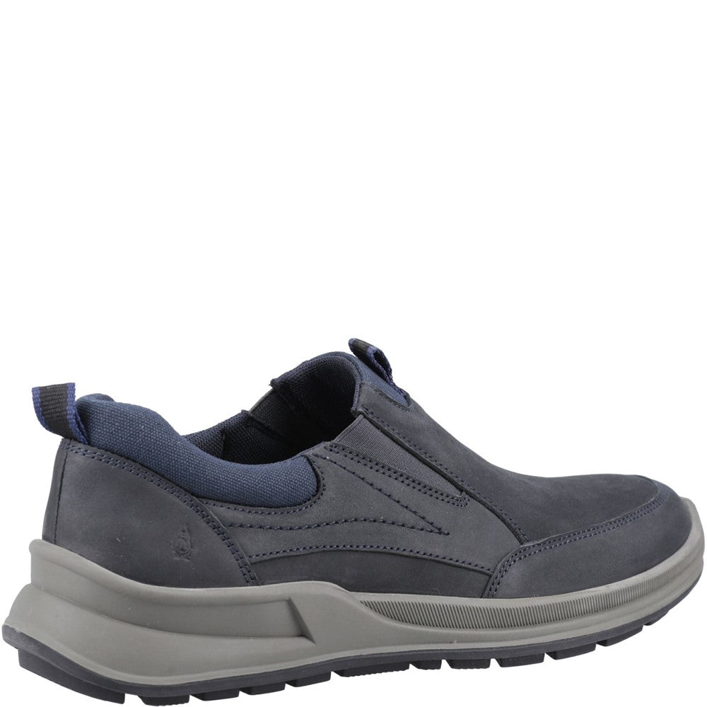 Slip On Mens Summer Navy Hush Puppies Arthur Slip On Shoe