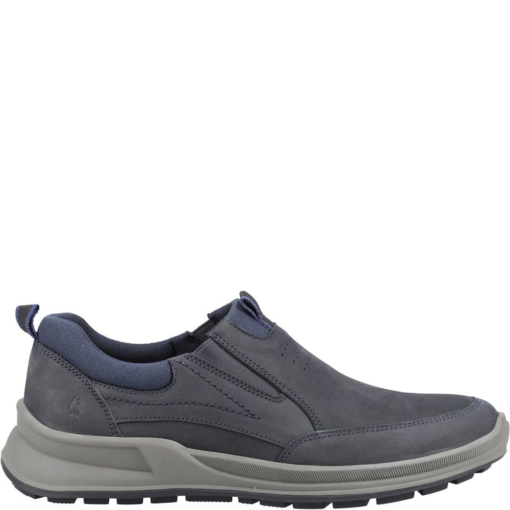Slip On Mens Summer Navy Hush Puppies Arthur Slip On Shoe