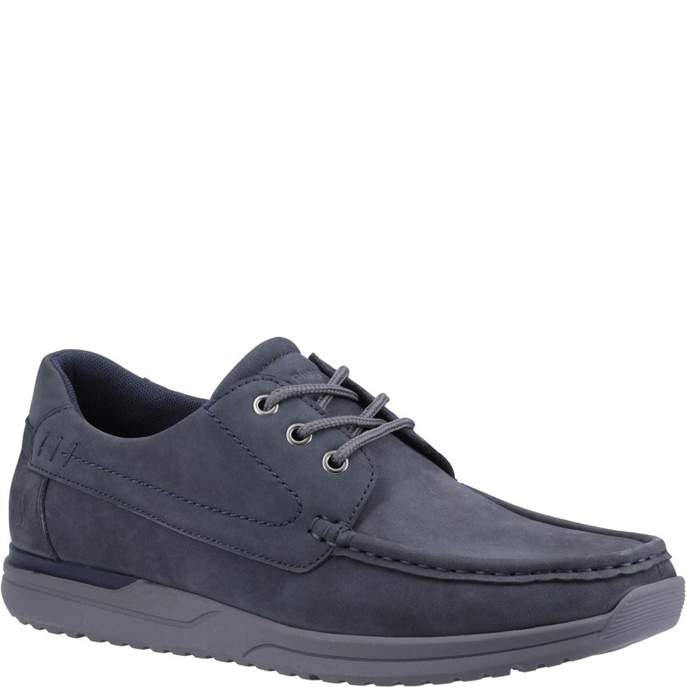 Lace Mens Summer Navy Hush Puppies Howard Lace Up Shoe