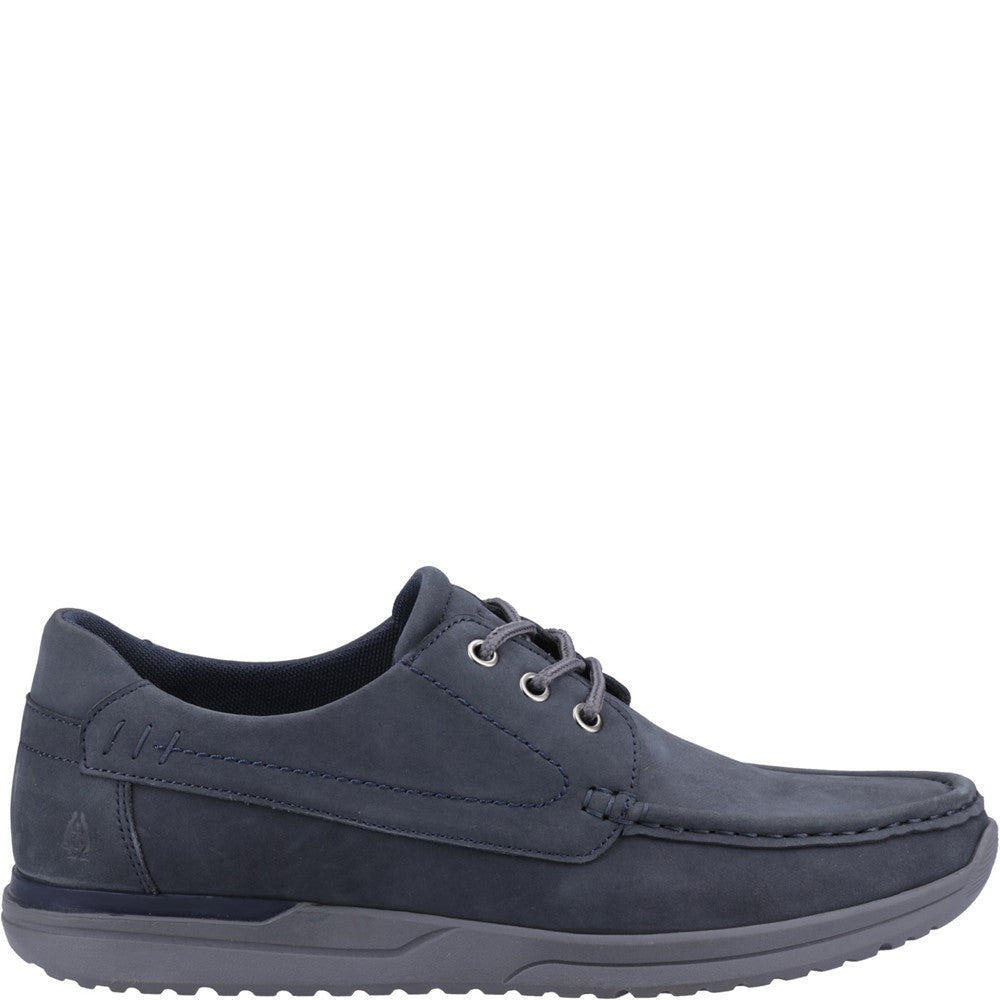 Lace Mens Summer Navy Hush Puppies Howard Lace Up Shoe